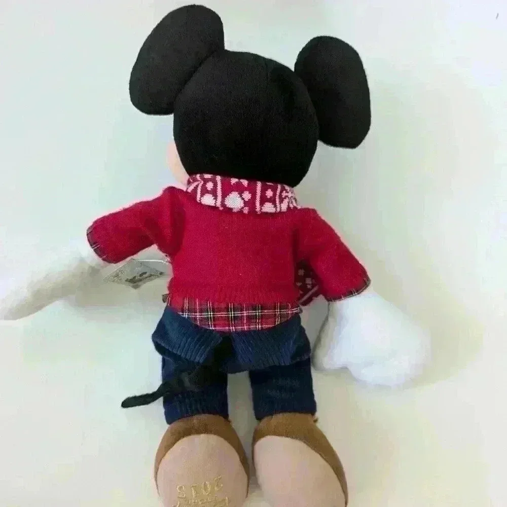 Disney Mickey Mouse 16” Holiday Plush 2015 Winter Christmas Plush Stuffed Animal